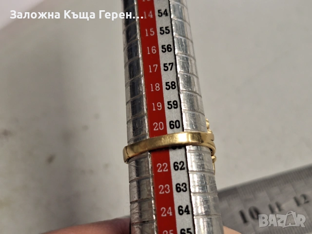 Дамски златен пръстен 2,42гр., снимка 3 - Пръстени - 54998240