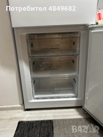 Хладилник с фризер Gorenje NRK6181PW4 използван, снимка 6 - Хладилници - 54808663