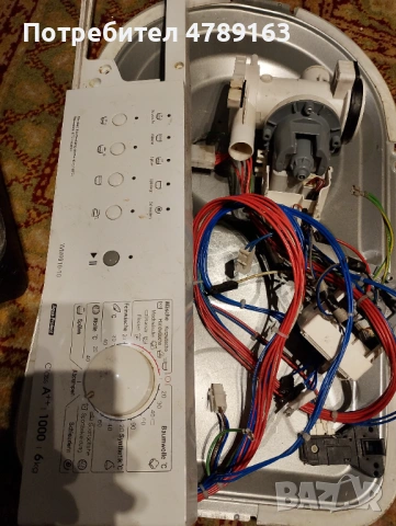 Пълен комплект части за пералня Hanseatic WM6910-10 (6кг, 1000 об.), снимка 2 - Перални - 54213596