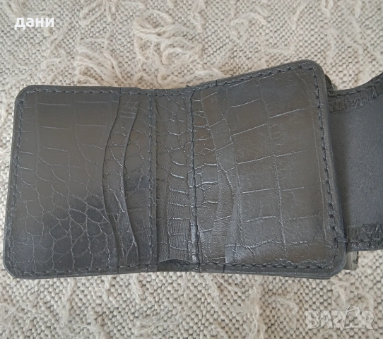 Портфейл от естествена кожа , снимка 8 - Портфейли, портмонета - 53232326
