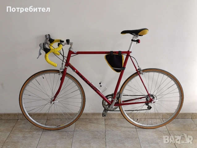 Ретро шосеен велосипед Peugeot Catania Race, Shimano RSX 2x7 скорости, размер 58, снимка 2 - Велосипеди - 54839100