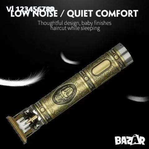 ГРАВИРАН ПРОФЕСИОНАЛЕН ТРИМЕР ЗА КОСА И БРАДА KEMEI-1974A , снимка 4 - Тримери - 53989064