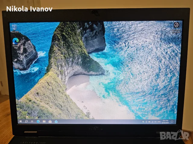 Ретро Лаптоп Dell Latitude E5500 Core 2 Duo, 4GB RAM, 500GB SSHD | COM порт | 1ч Батерия | DVD-RW, снимка 2 - Лаптопи за дома - 55618745