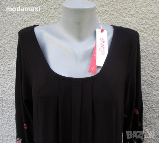 3XL Нова трикотажна рокля Sheego , снимка 3 - Рокли - 54982279