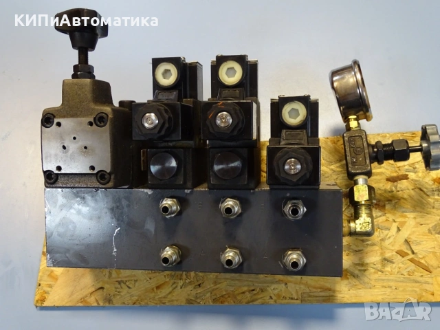 хидравличен блок YUSAN DSG-3C4-02 / KUANG YUAN SHENG SRV-03C-3, снимка 11 - Резервни части за машини - 54579954
