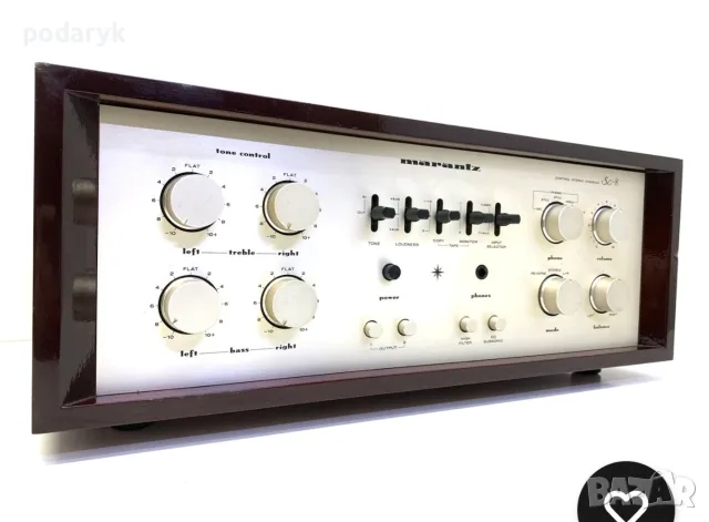 MARANTZ SC-8 ESOTEC – легендарен японски High-End предусилвател с дървен кабинет