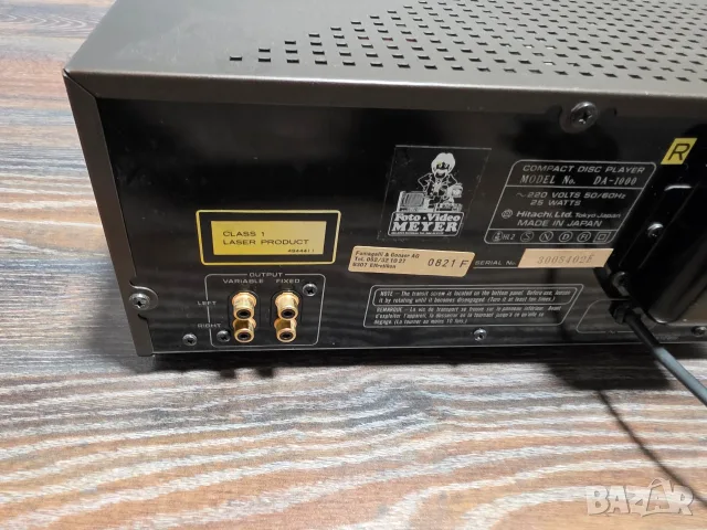 Продавам CD Hitachi DA 1000, снимка 8 - Декове - 55620931