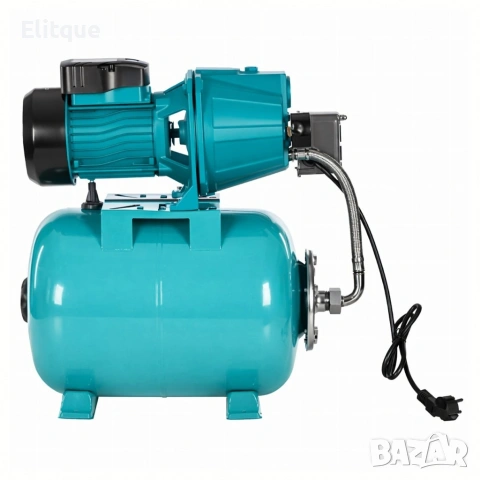 Хидрофорна система с помпа 750W и разширителен съд 50L – Пълен комплект за водоснабдяван, снимка 11 - Други инструменти - 54439395
