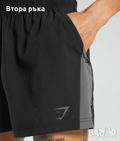 GYM shark къси мъжко оригинален , снимка 2 - Спортни дрехи, екипи - 54666641