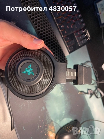 Продавам напълно реставрирани слушалки Razer Kraken 7.1 Chroma - като нови!, снимка 6 - Слушалки за компютър - 54580774