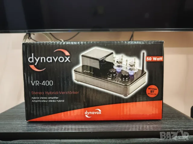 Усилвател VR-400 от Dynavox , снимка 5 - Ресийвъри, усилватели, смесителни пултове - 35190460