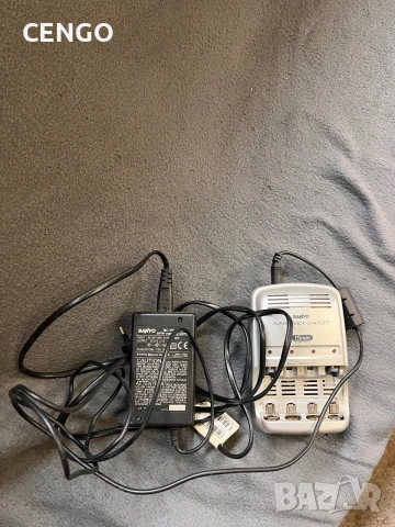 SANYO Super Quick Charger 15 min за AA/AAA батерии – работещо