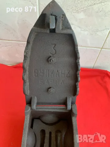 "Вулканъ" Варна Стара ютия на жар Лъвска глава, снимка 7 - Антикварни и старинни предмети - 55658355