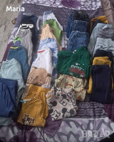 Цял кашон с дрешки за момченце на 2 годинки!