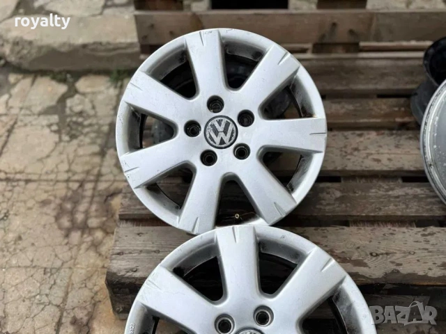 5х112 Джанти 15 Цола Фолксваген 5x112 VW Оригинални джанти ЕТ 50 J 6.5 ЦО 57.1 Без криво и заварки Ц, снимка 2 - Аксесоари и консумативи - 54010868