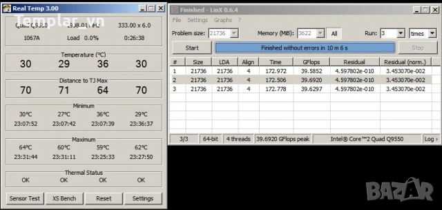 Q9550 SLB8V E0 // Q9400 SLB6B // AMD FX 6300, снимка 2 - Процесори - 37055971