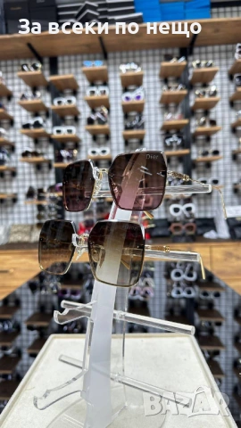 Christian Dior Слънчеви Очила С UV Защита С Подарък🎁Калъф - Различни Цветове Код E1409, снимка 2 - Слънчеви и диоптрични очила - 54027523