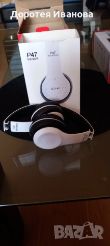 Безжични светещи слушалки котешки уши+ още едни подарък, снимка 5 - Bluetooth слушалки - 55204327