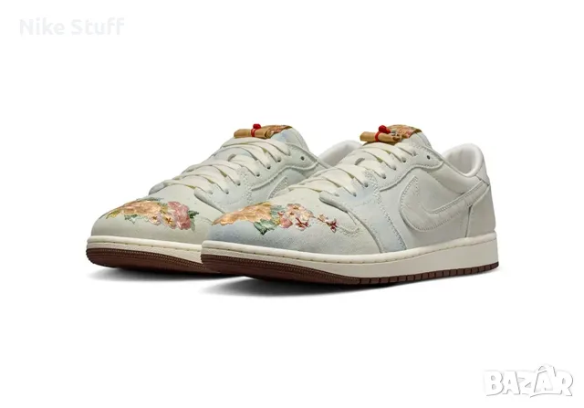 Nike Air Jordan 1 Low OG CNY - Year of the Horse - 46, снимка 3 - Спортни обувки - 55566283