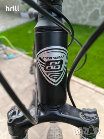 Алуминиев велосипед МТВ Shimano с хидравлични дискови спирачки колело като ново, снимка 4 - Велосипеди - 54740943