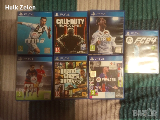 ps4 с 7 игри и 3 джойстика , снимка 7 - Игри за PlayStation - 54370166