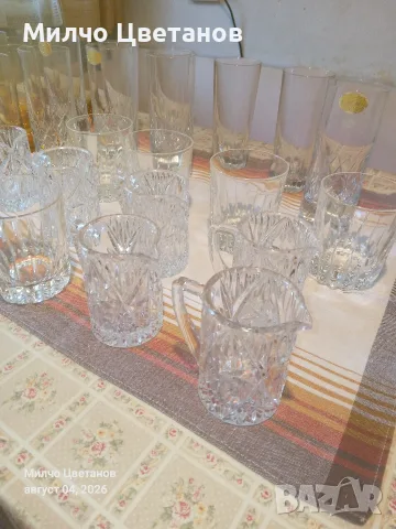 продавам кристални сервизи на BOHEMIAN CRYSTAL, за вода, за уиски 🥃, за ракия , за вино, сервизи , снимка 4 - Сервизи - 55538863