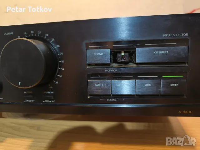 Оnkyo a-8430 amplifier-made in japan-внос от Германия , снимка 3 - Ресийвъри, усилватели, смесителни пултове - 55670354