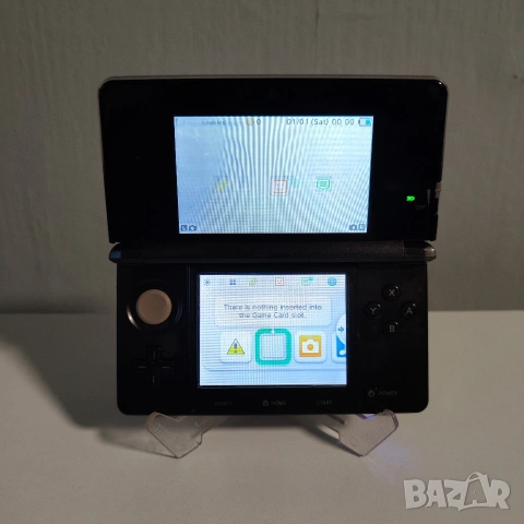 Конзола Nintendo 3DS черен , снимка 3 - Nintendo конзоли - 55068228