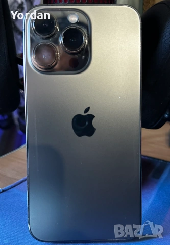 13 iPhone 128 GB без външни забележки, капацитет на батерията 71, използван като идва със оригинално, снимка 2 - Apple iPhone - 54681679