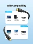 Vention HDMI 2.1 кабел 1 метър 8K@60Hz / 4K@120Hz Dolby Vision HDR, снимка 6