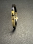 Силиконова гривна със златен кръст 585 14 карата zlatna grivna krast gold, снимка 4