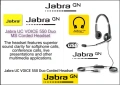 USB Слушалки Jabra UC VOICE 550 MS DUO, снимка 1