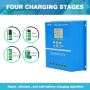 MPPT соларен контролер 100A 12-48V с LCD и USB, снимка 3