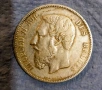 Сребърна монета от Белгия 5 Франка 1876 година в Отлично състояние. , снимка 1