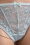 Комплект дамско бельо Hunkemöller – сутиен 75C и бикини S, светло синя дантела, снимка 8