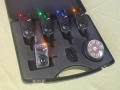 Комплект сигнализатори Carp Pro Hastam 4+1 , снимка 4