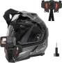 TELESIN Motorcycle Helmet Chin Mount (2nd Generation) – стойка за action camera за каска на мотор, снимка 2