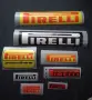 Качествен винилов стикер лепенка Пирели Pirelli за кола автомобил мотор велосипед, снимка 1