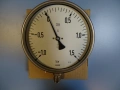 манометър HAENNI DRC 160/211.133 pressure gauge Ф160 -1+1.5Bar, снимка 2