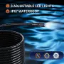 Индустриална ендоскопска камера 8mm дължина 15m IP67 4.3in Screen 8 LEDs Waterproof, снимка 14