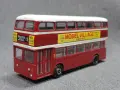 1/76 СТАРА РЕТРО МЕТАЛНА КОЛИЧКА АВТОБУС LEYLAND ATLANTEAN BUS, снимка 1