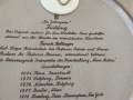 Комплект стенни чинии Winterling.1970-те , снимка 10