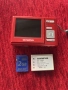 червен цифров фотоапарат Olympus T-100, снимка 3