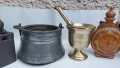 бъклица,стара ютия,хаванче,хаван,петле,, снимка 3