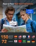 Чисто нови Смарт Слушалки ERAZER XF32 с Изкуствен Интелект AI Преводач на 150 Езика – LCD Тъчскрийн , снимка 3