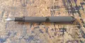 писалка HUGO BOSS Gun метал с модернизирани шарки на рибена кост, снимка 5
