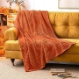 MIULEE пухкаво одеяло 150x200см Orange Red, снимка 1