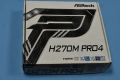 Asrock H270M Pro4 дънна платка в кутия и аксесоари 1151 DDR4, снимка 1