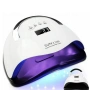 Професионална UV/LED лампа X7 MAX 220W – 57 LED диода, сензор за движение, LCD дисплей и 4 таймера, снимка 4