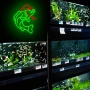 LED неонова табела за стена – каубой риба с USB захранване и димер, декорация за двор и фасада, снимка 3